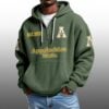 Appalachian State EST 1928 Half Quarter Zip Waffle Hoodie 3