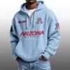 Arizona EST 1929 Half Quarter Zip Waffle Hoodie 3