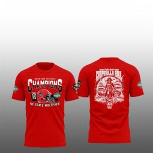 0 NC State Wolfpack Gasparilla Bowl Union Home Mortgage Champions 2025 Shirt 1