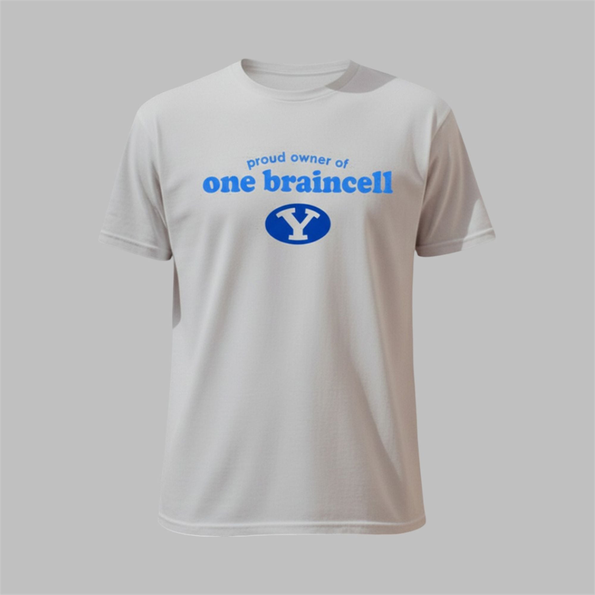BYU Cougars Proud Owner Of One Braincell Shirt 1 BYU Cougars Proud Owner Of One Braincell Shirt 4 0