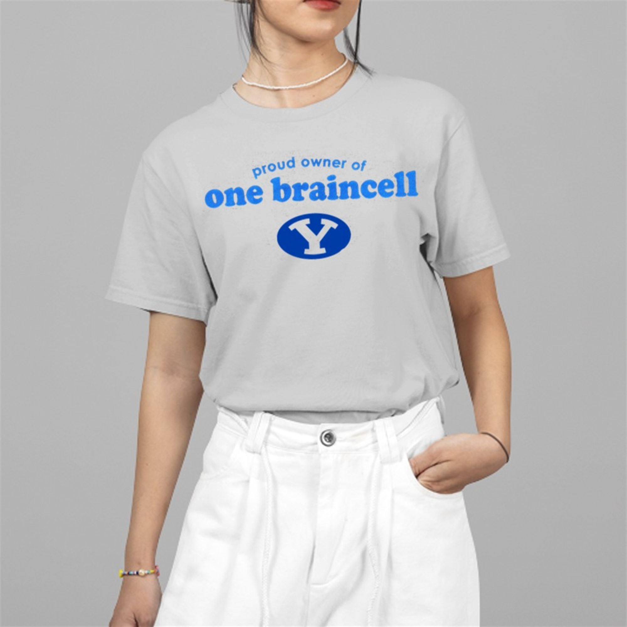 BYU Cougars Proud Owner Of One Braincell Shirt 3 BYU Cougars Proud Owner Of One Braincell Shirt 4 2