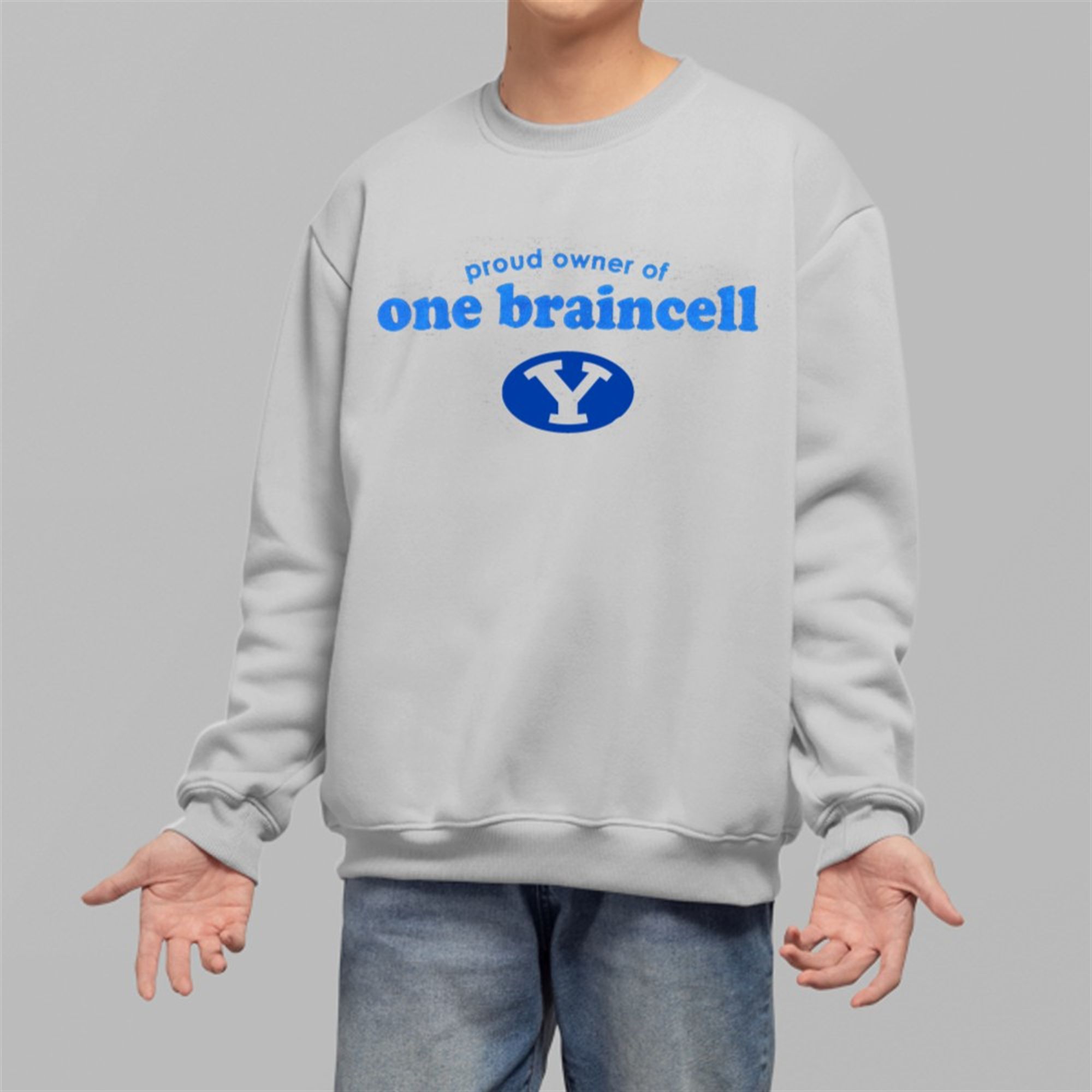 BYU Cougars Proud Owner Of One Braincell Shirt 4 BYU Cougars Proud Owner Of One Braincell Shirt 4 3