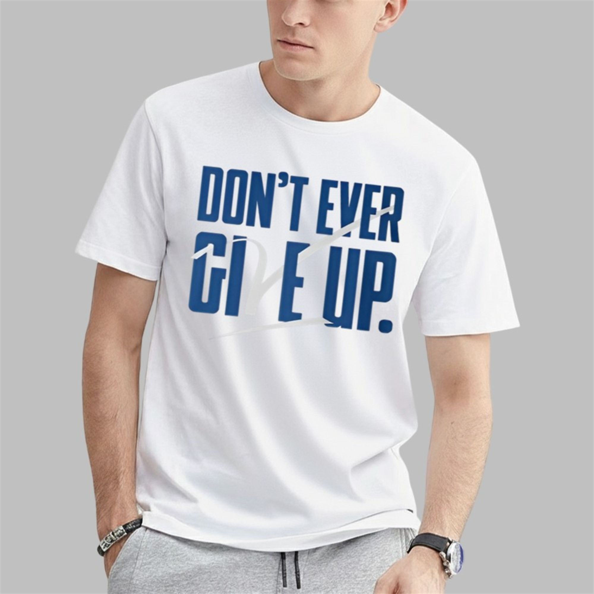 BYU Don't Ever Give Up Shirt 2 BYU Dont Ever Give Up Shirt 0 1