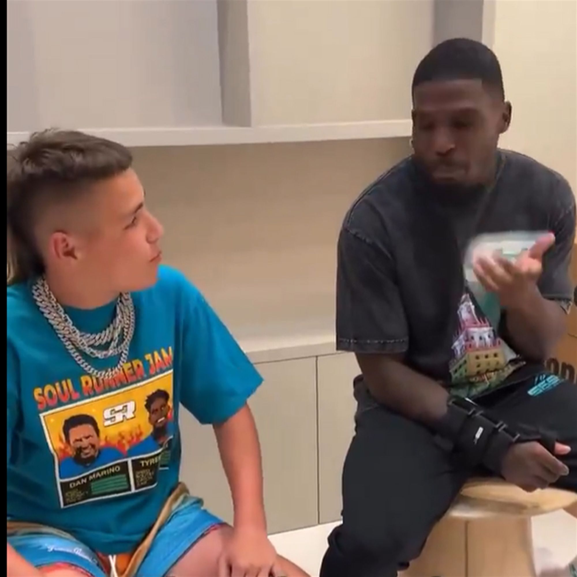 Baby Gronk Soul Runner Jan Dan Marino SR Tyreek Hill Shirt 8 Baby Gronk Soul Runner Jan Dan Marino SR Tyreek Hill Shirt 8