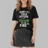 Baby It's Cold Outside But My Excel Is On Fire Shirt