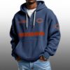 Bears EST 1920 Half Quarter Zip Waffle Hoodie