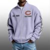 Bears EST 1920 Quarter Zip Waffle Sweatshirt 9 Bears EST 1920 Quarter Zip Waffe Sweatshirt