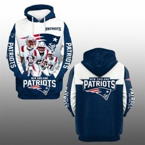 1 2025 NE Patriots Players Hoodie