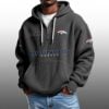 Broncos EST 1959 Half Quarter Zip Waffle Hoodie 4