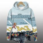 Brutus Buckeye Ohio Snow Michigan Hoodie