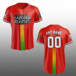 Carolina Reapers In 2026 Baseball Jersey 1