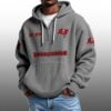Buccaneers EST 1974 Half Quarter Zip Waffle Hoodie 1