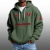Buccaneers EST 1974 Half Quarter Zip Waffle Hoodie 4
