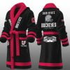 Buckeyes Football EST 1890 Fleece Bathrobe 3