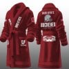 Buckeyes Football EST 1890 Fleece Bathrobe 5