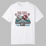 Buckeyes Vs Hoosiers 2025 Big Ten Championship Game Helmet December 6th Indianapolis Shirt