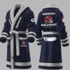 Bulldogs Football EST 1892 Fleece Bathrobe 6 Bulldogs Football EST 1892 Fleece Bathrobe 2