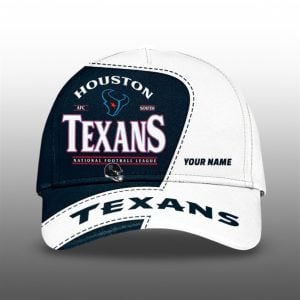 2026 Texans AFC South Champions Custom Hat 1 1