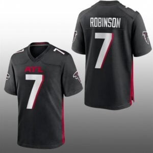Falcons Bijan Robinson Happy Monday Night Jersey 0