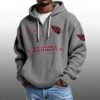 Cardinals EST 1898 Half Quarter Zip Waffle Hoodie