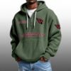 Cardinals EST 1898 Half Quarter Zip Waffle Hoodie 3