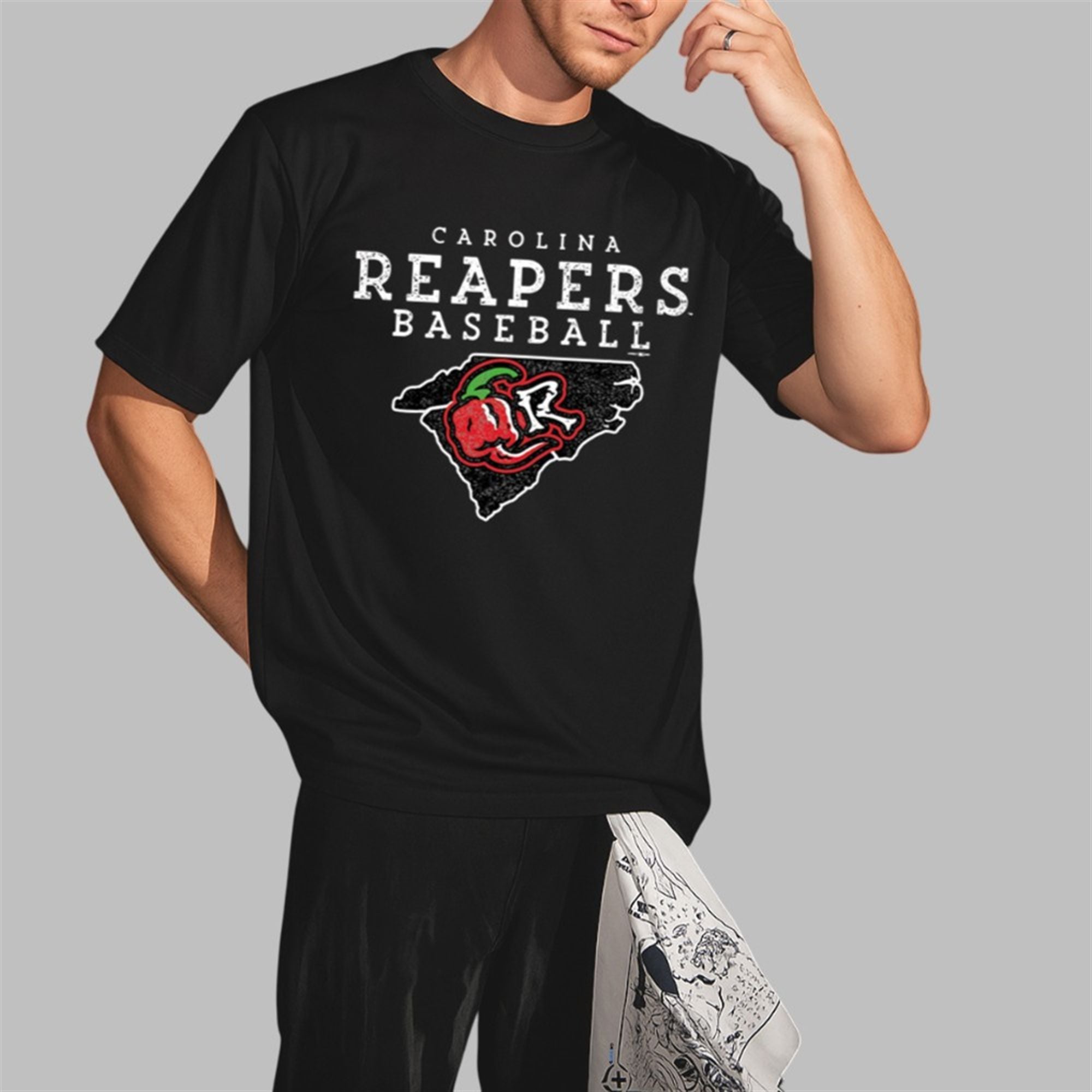 Carolina Reapers In 2026 Baseball Shirt 3 Carolina Reapers In 2026 Baseball Shirt 2 3