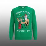 Cemeterybby Regulators Mount Up Ugly Christmas Sweater