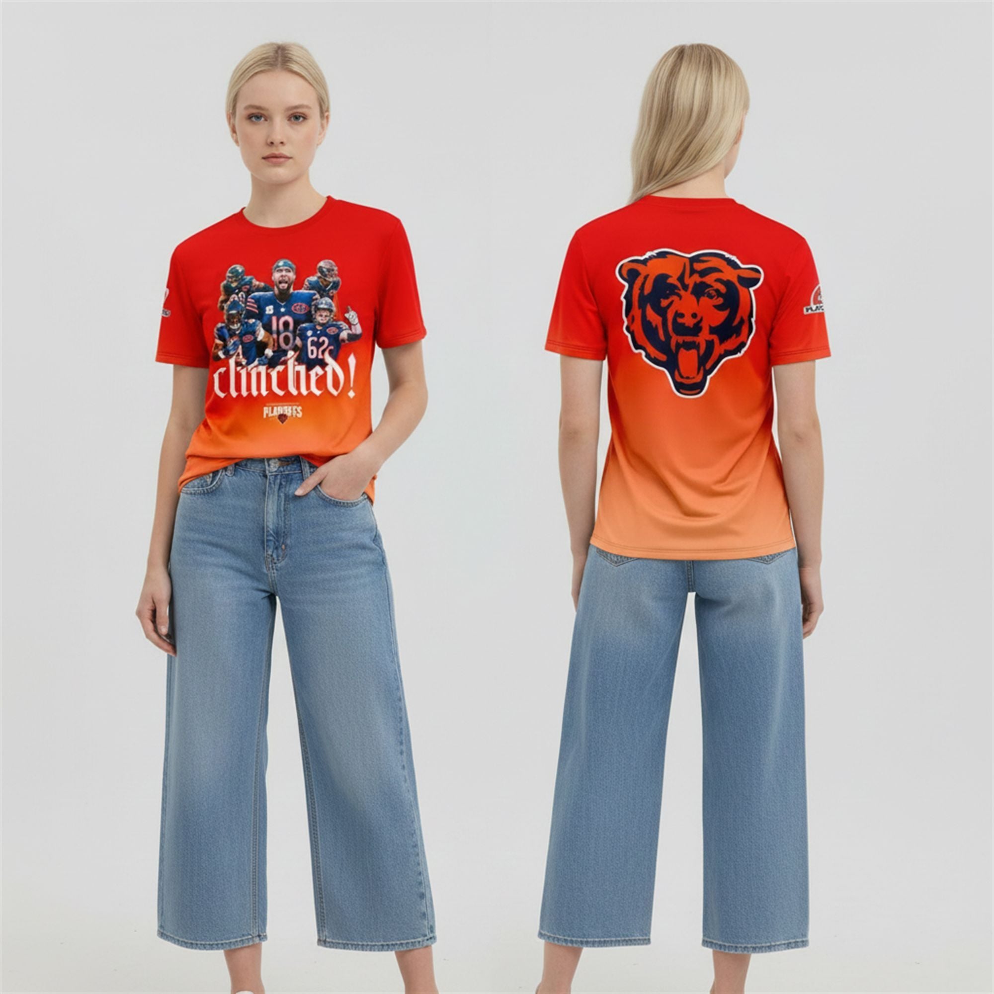 Chicago Bears Playoffs 2025 2026 Shirt 1 7 Chicago Bears Playoffs 2025 2026 Shirt 1 7