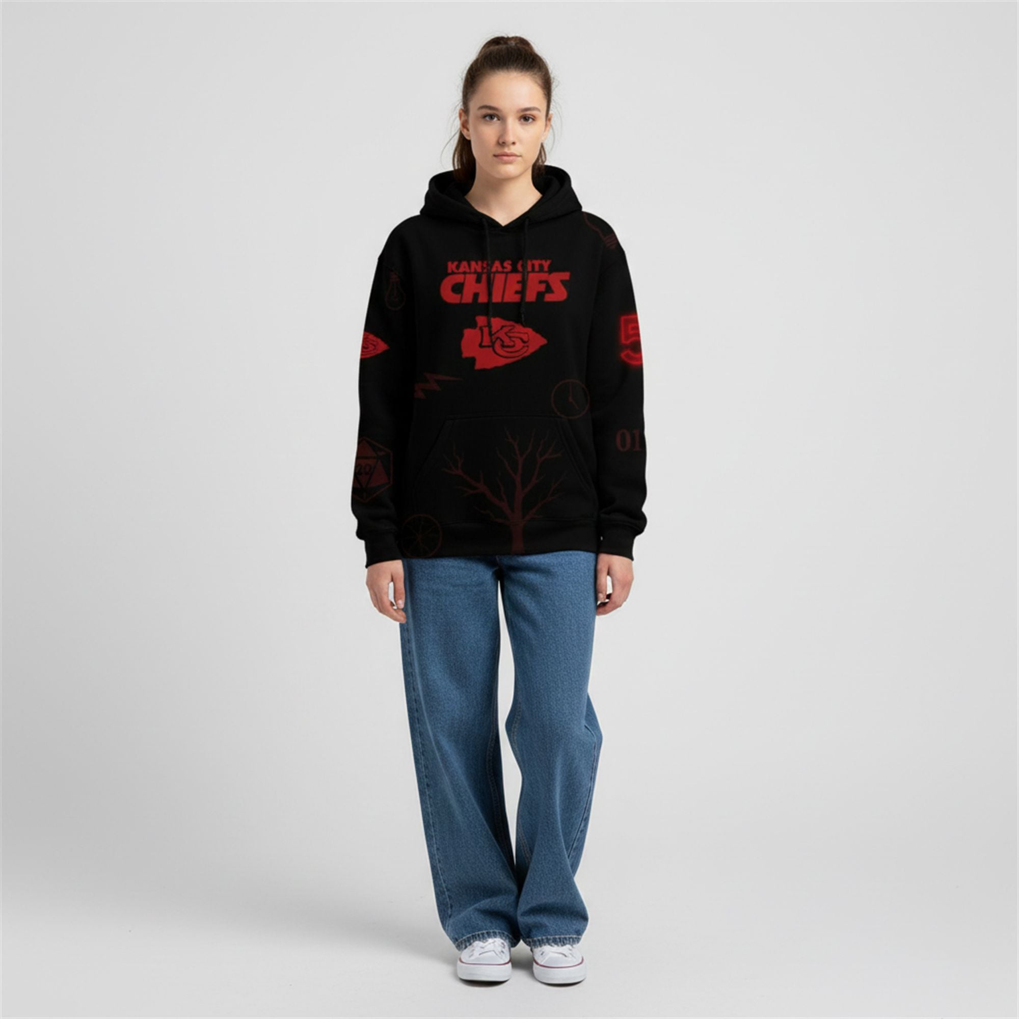 Chiefs Stranger Things Season 5 Last Show 2025 Hoodie 1 4 Chiefs Stranger Things Season 5 Last Show 2025 Hoodie 1 4