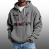Cincinnati Bearcats EST 1885 Half Quarter Zip Waffle Hoodie 2