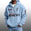 Cincinnati Bearcats EST 1885 Half Quarter Zip Waffle Hoodie 4