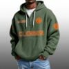 Clemson EST 1896 Half Quarter Zip Waffle Hoodie 3
