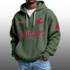 Cougars EST 1894 Half Quarter Zip Waffle Hoodie 5 Cougars EST 1894 Half Quarter Zip Waffle Hoodie 2