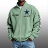 Cowboys EST 1960 Quarter Zip Waffle Sweatshirt 11 Cowboys EST 1960 Quarter Zip Waffle Sweatshirt