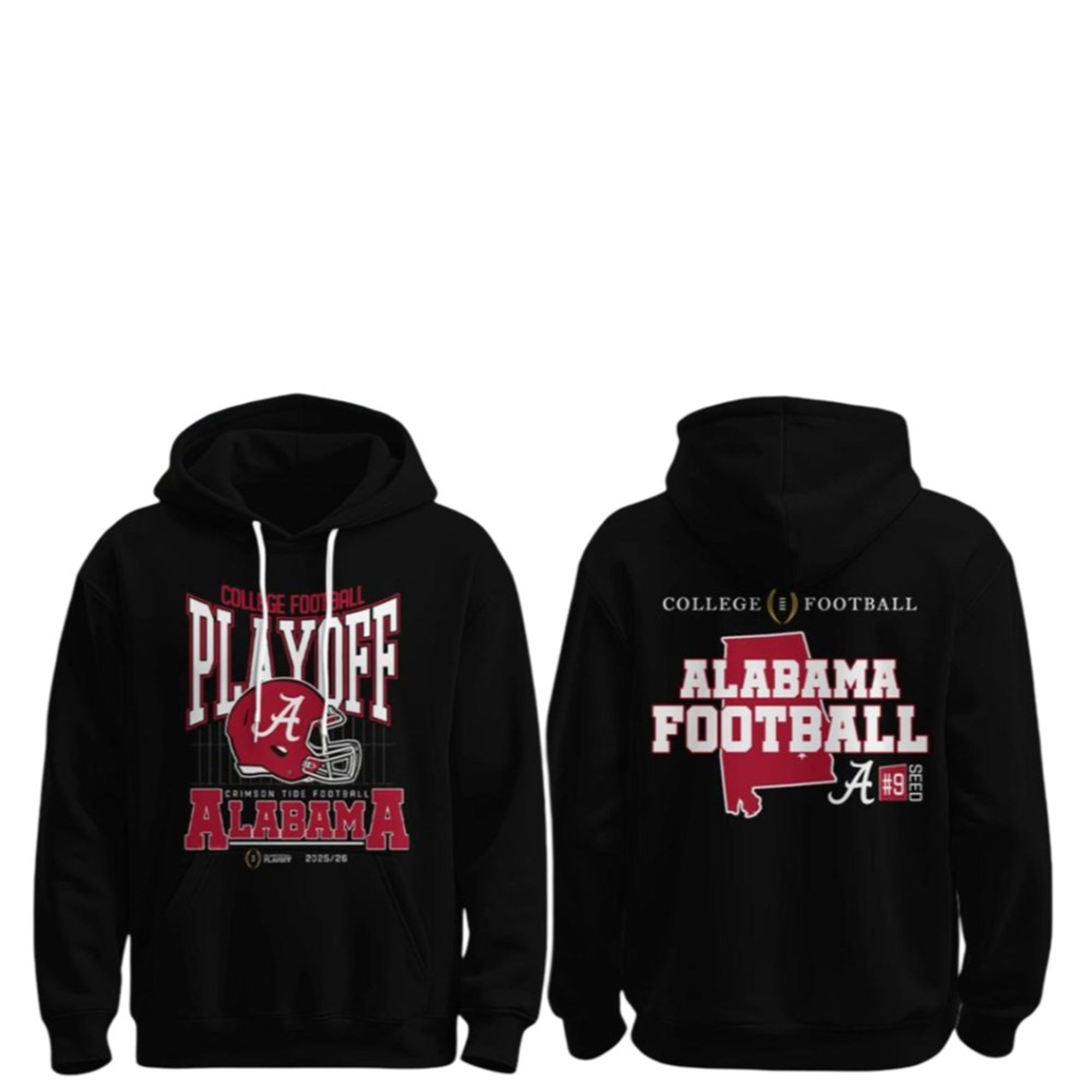 Crimson Tide 2025 2026 College Football Playoff Hoodie 2 Crimson Tide 2025 2026 College Football Playoff Hoodie 1 2