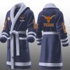 Custom Longhorns Football Fleece Bathrobe 4