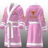 Custom Longhorns Football Fleece Bathrobe 5