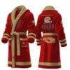 Custom SF 49ers Football EST 1944 Fleece Bathrobe 1 2