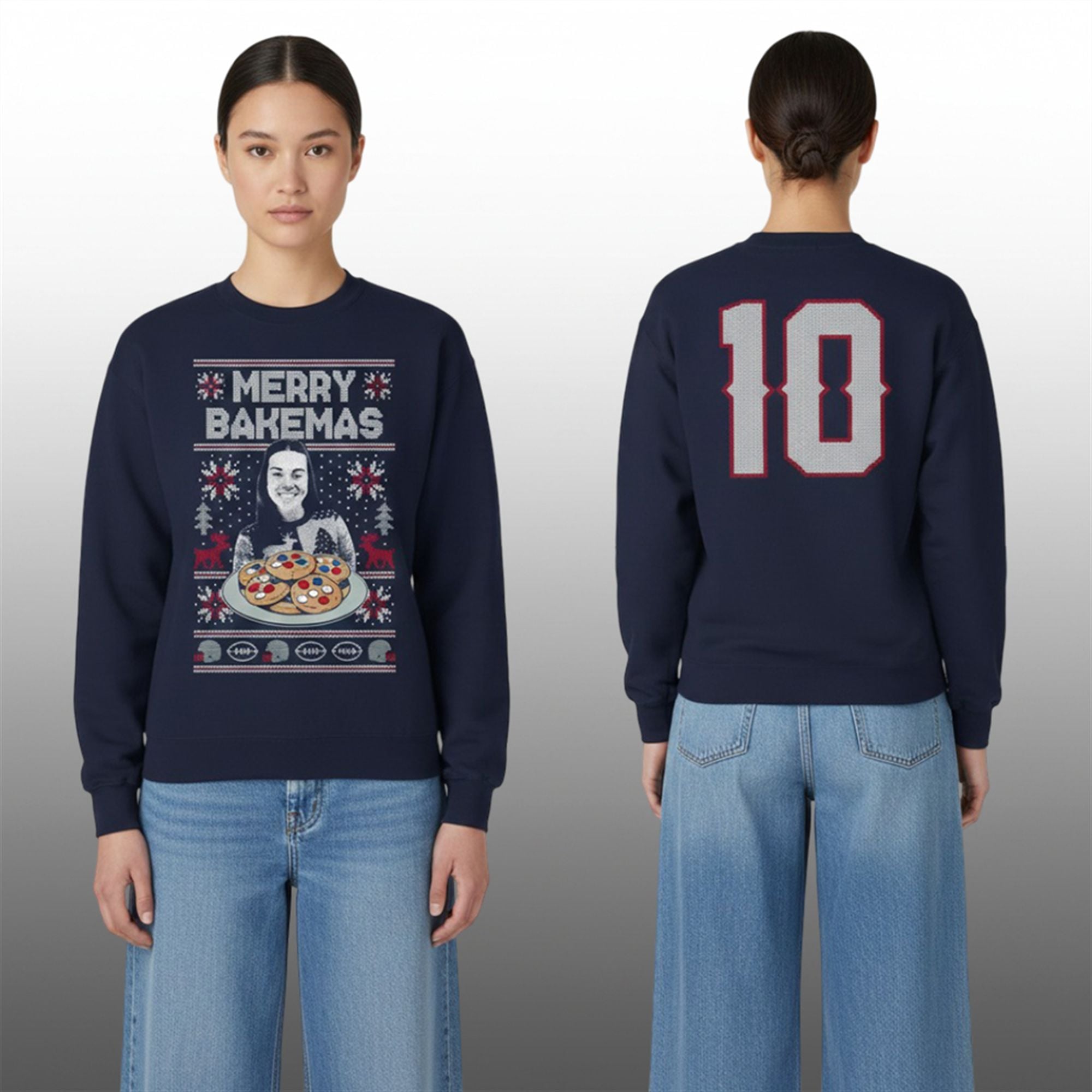Dave Portnoy Merry Bakemas Ugly Christmas Sweater 2 Dave Portnoy Merry Bakemas Ugly Christmas Sweater 2