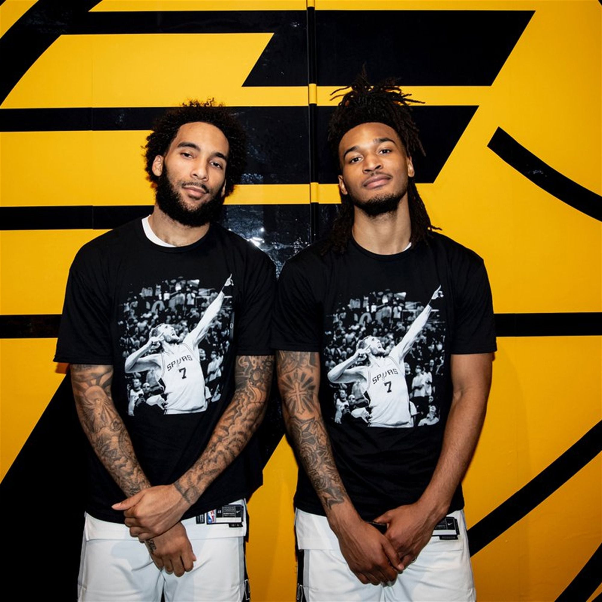 De'Aaron Fox Luke Kornet Celly Shirt De'Aaron Fox Luke Kornet Celly Shirt