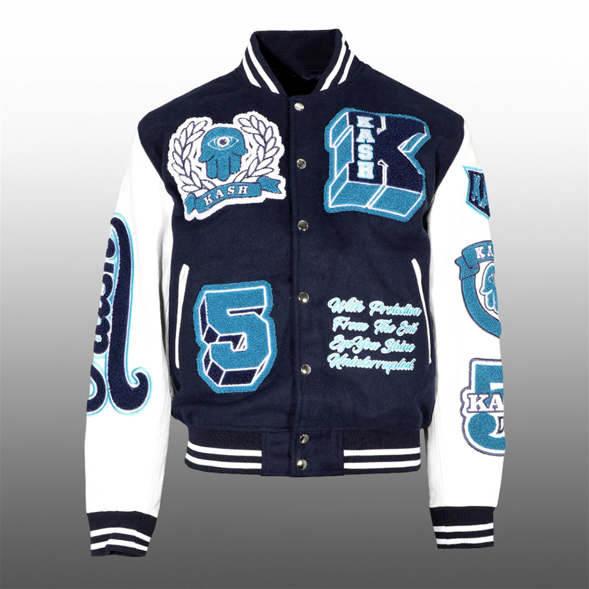 De'Von Achane Kash Chenille 5 Jacket 1 DeVon Achane Kash Chenille 5 Jacket 1