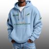 Dolphins EST 1965 Half Quarter Zip Waffle Hoodie 2