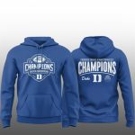 Duke Blue Devils 2025 ACC Football Champions Locker Room Hoodie