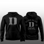 Duke Blue Devils Back In Black 2025 Hoodie