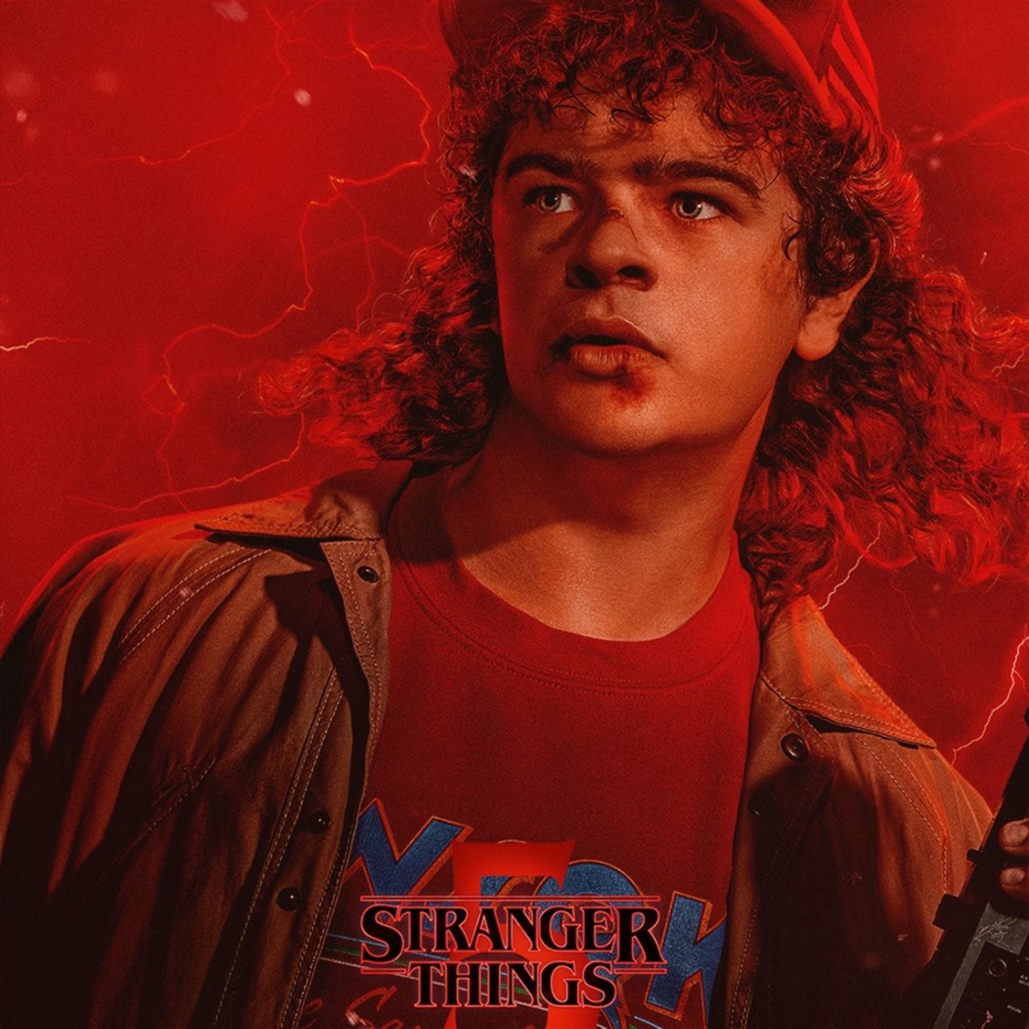 Dustin Stranger Things WAK 45 FM The Squawk Shirt 2 9