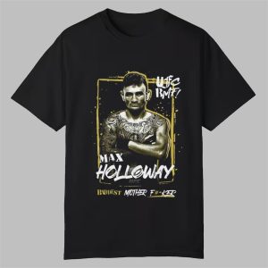 Max Holloway UFC 300 BMF Championship Shirt 0 0