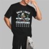 Eagles Back To Back NFC East Champs 2024 2025 Shirt 2 3