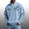 Eagles EST 1933 Quarter Zip Waffle Sweatshirt 9 Eagles EST 1933 Quarter Zip Waffe Sweatshirt