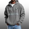 Eagles EST 1993 Half Quarter Zip Waffle Hoodie 3