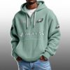 Eagles EST 1993 Half Quarter Zip Waffle Hoodie 4